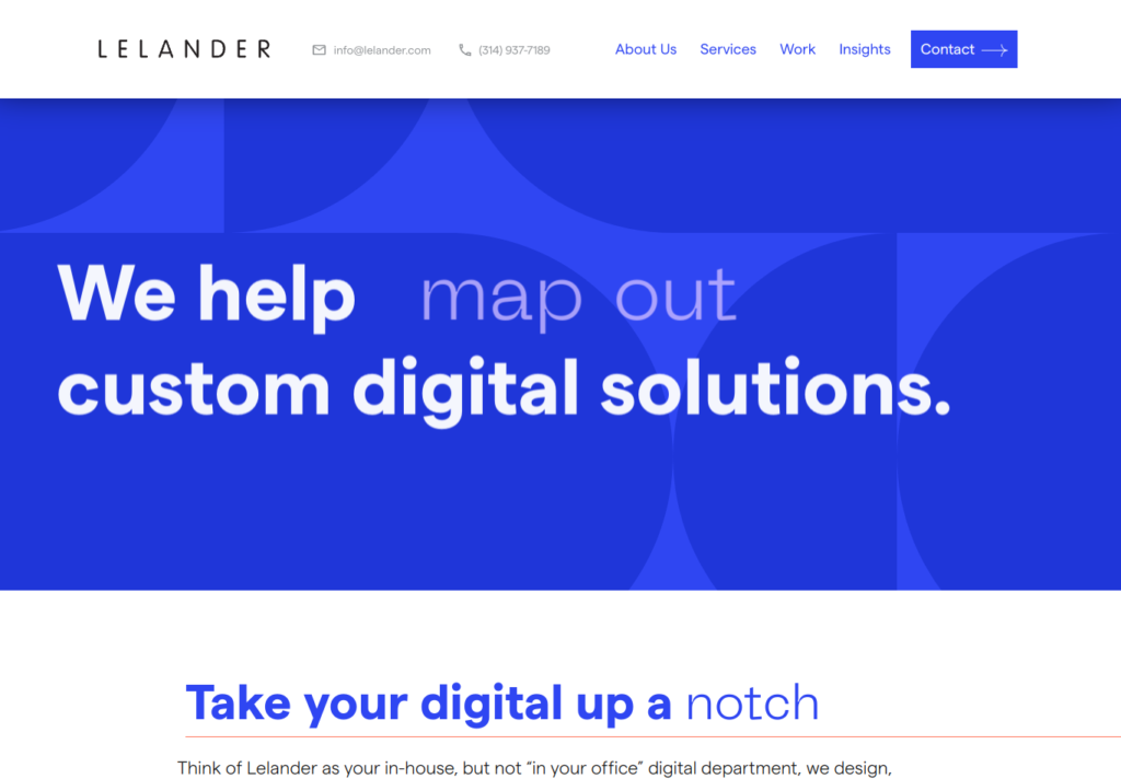 Lelander – St. Louis Agency Website