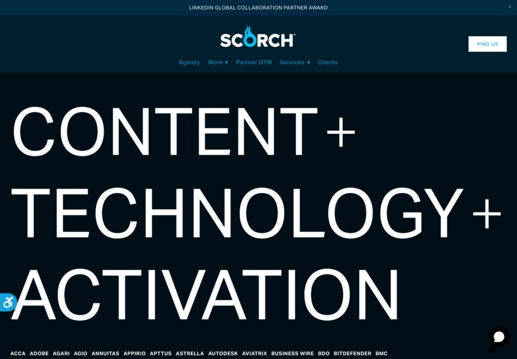 Scorch – St. Louis Agency Website