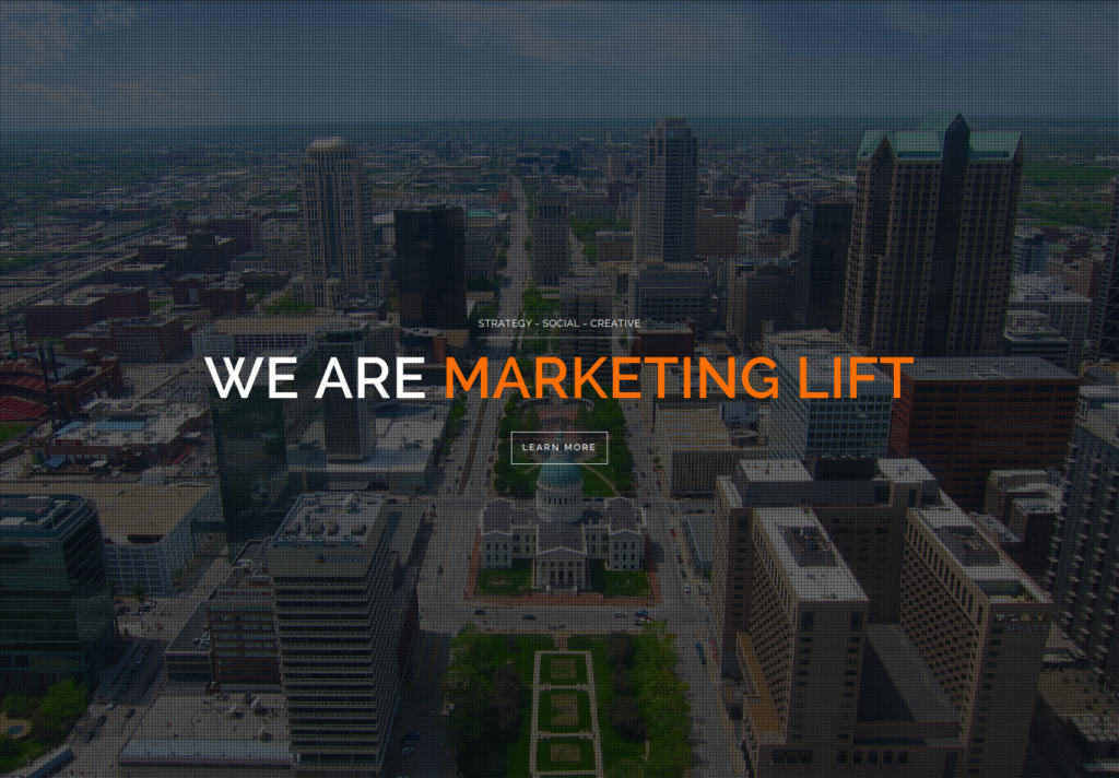 Marketing Lift – St. Louis Agency Website