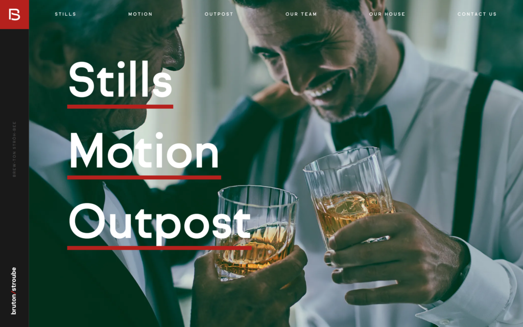 Bruton Strobe Website Screenshot