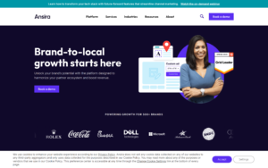 Ansira Website Screenshot