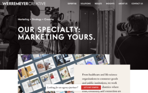 Werremeyer Website Screenshot