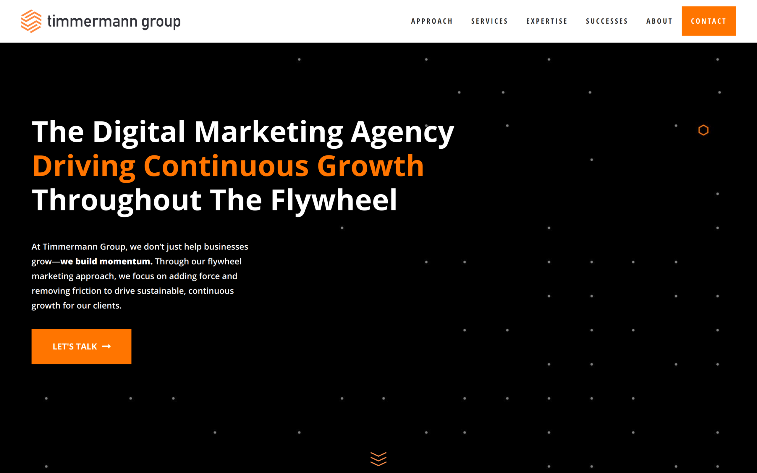 Timmermann Group Website Screenshot