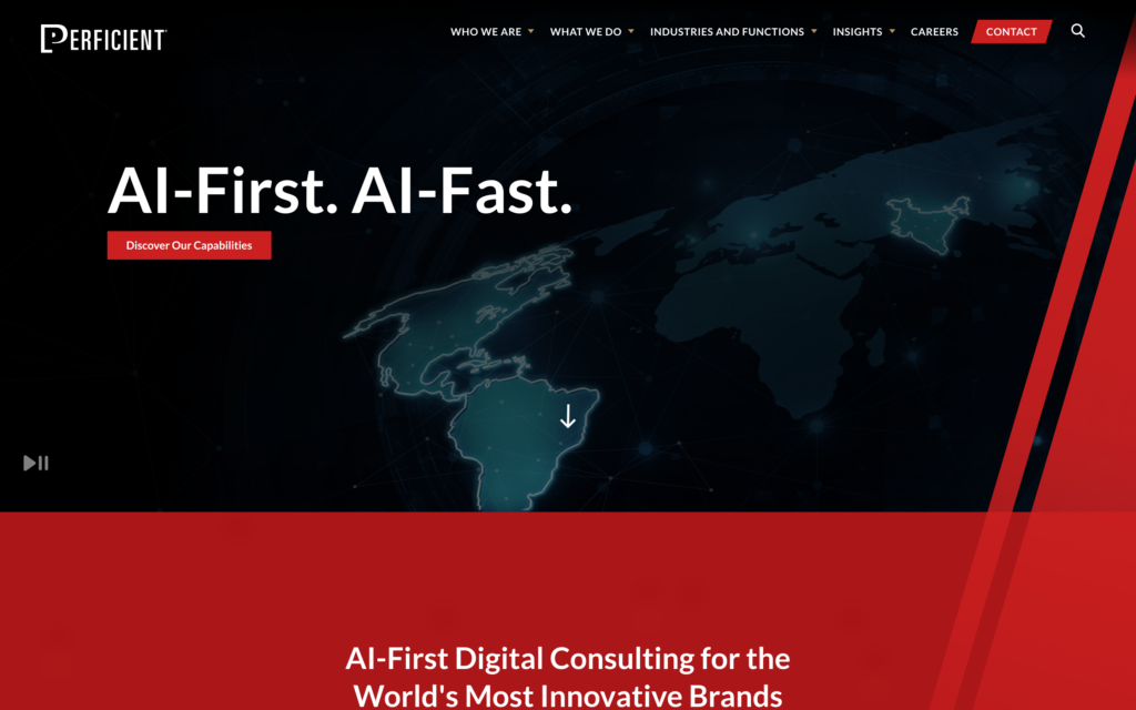 Perficient Website Screenshot