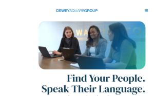 Dewey Square Group Website Screenshot