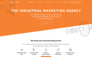 Gorilla 76 Website Screenshot