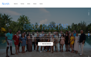 North Website Screenshot