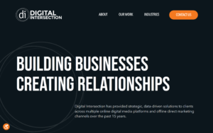 Digital Intersection Website Screenshot