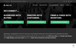 Acumen Studios Website Screenshot