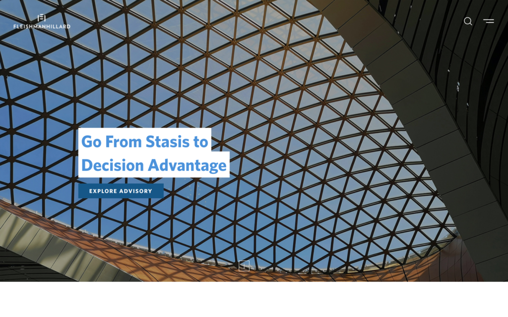 Fleishman Hillard Website Screenshot