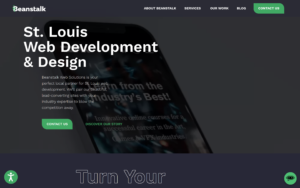 Beanstalk Web Solutions Website Screenshot