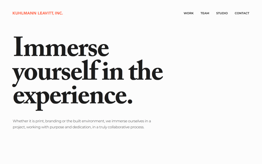 Kuhlmann Leavitt Website Screenshot