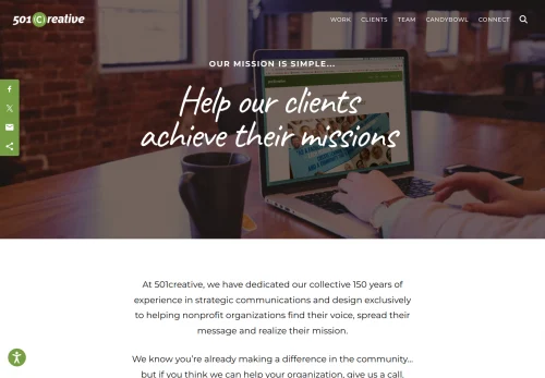 501 Creative – St. Louis Agency Website